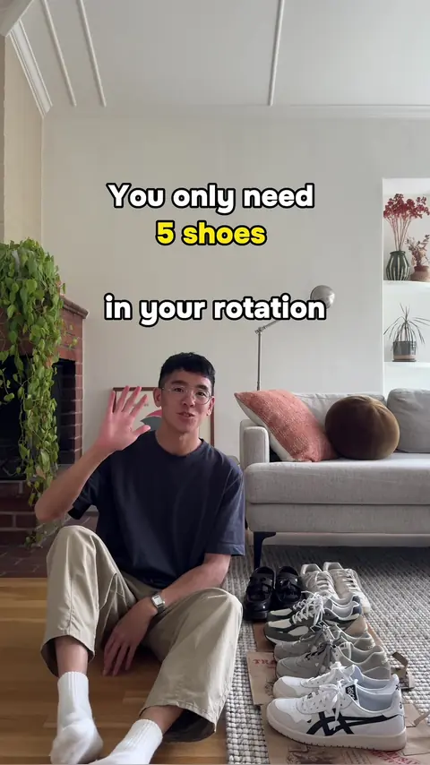 video cover: you only need 5 shoes in your rotation