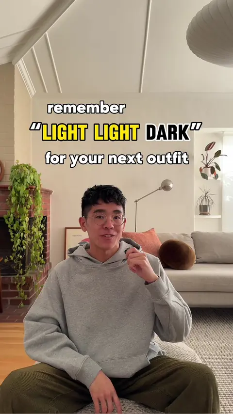 video cover: remember “light light dark” for your next outfit