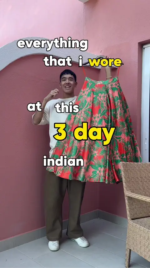 video cover: all the outfits i wore for the most epic indian wedding