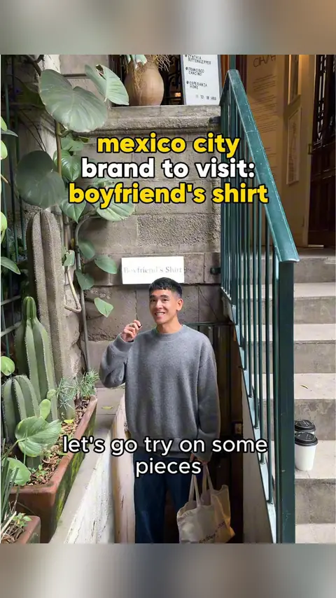 video cover: where to shop in mexico city: boyfriendshirt