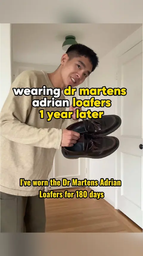 video cover: 1 year later of wearing the dr martens adrian loafers, are they still good?