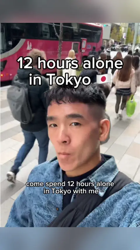 video cover: 12 hours alone in tokyo — my first day-in-my-life