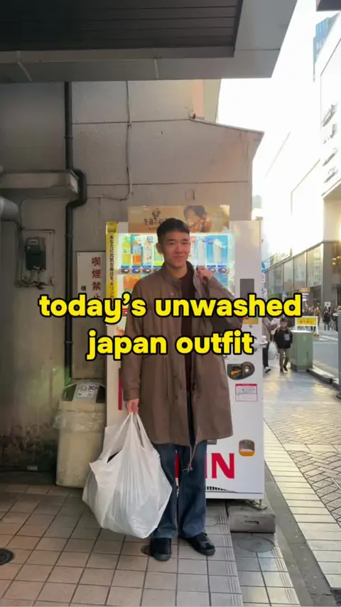 video cover: a japan outfit but this time with thrifted clothes I didn’t wash 🙈
