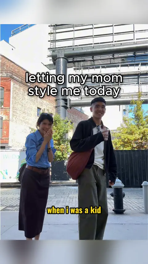 video cover: letting my mom style me today for the first time in a long time