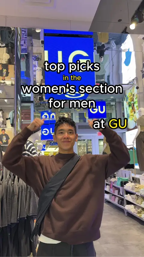 video cover: best finds in the women’s section… for men! @gu_usa_official edition