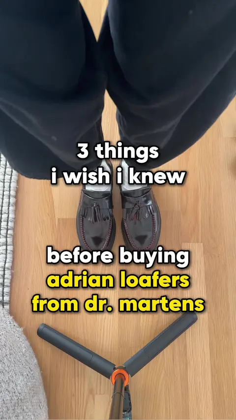 video cover: 3 things to know before buying dr martens adrian loafers