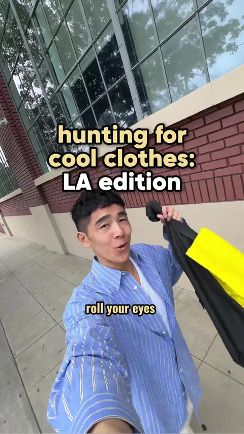 video cover: on the hunt for cool clothes in LA: an outlet where everything's on sale