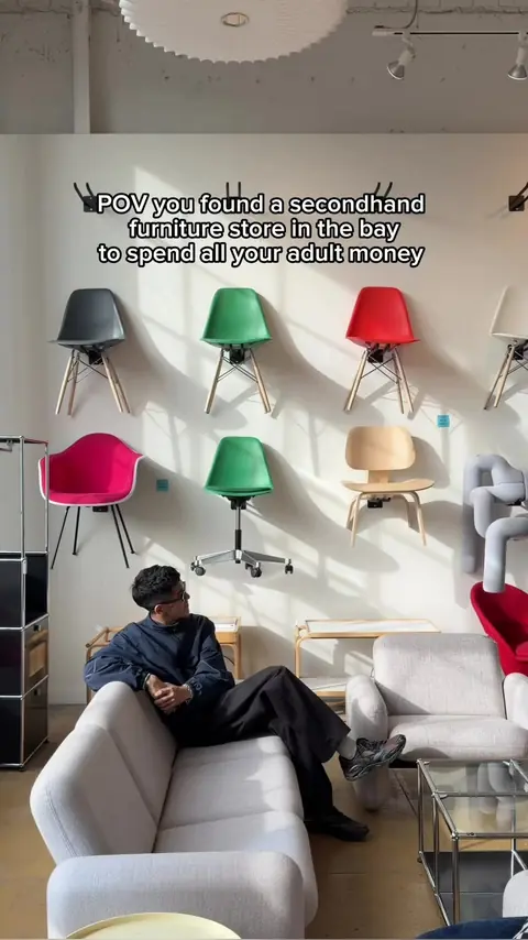 video cover: 12,000 sq ft of vintage midcentury furniture at enliven