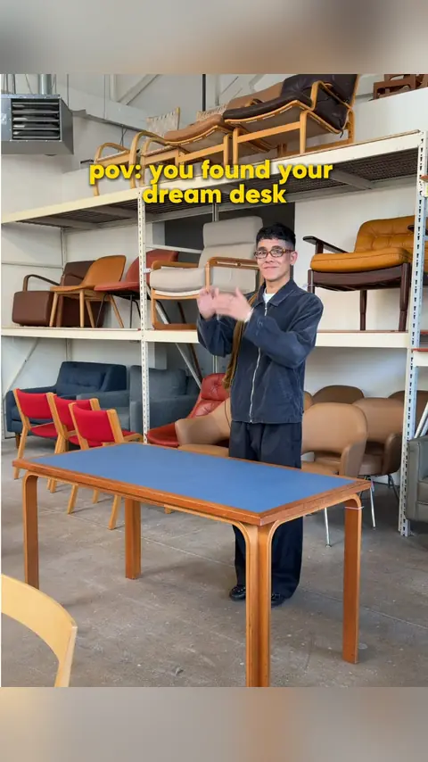 video cover: a 70s magnus olesen desk — why don't they make desks like this anymore?