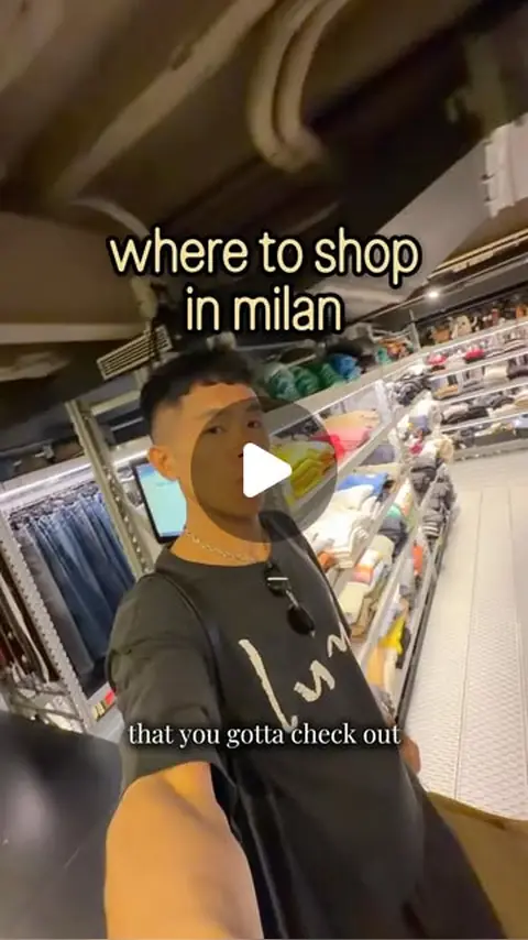 video cover: shopping milan? hunt the designer outlets