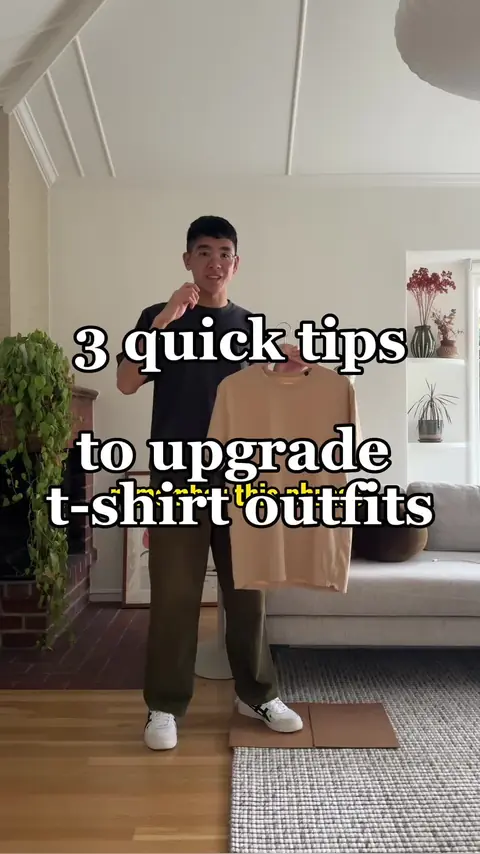 video cover: 3 easy tips to upgrade a simple t-shirt outfit