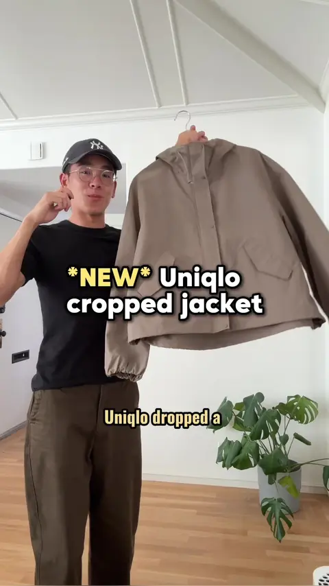 video cover: “i don’t need another cropped jacket” he said as he got the NEW cropped rain jacket /…