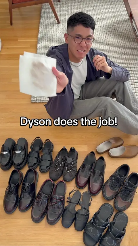 video cover: keeping my shoes on in the house (with dyson)